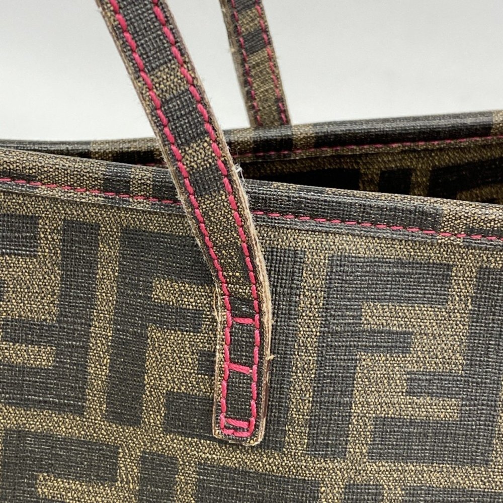 Fendi Zucca Brown Tote Bag for Women - Picture 8 of 12